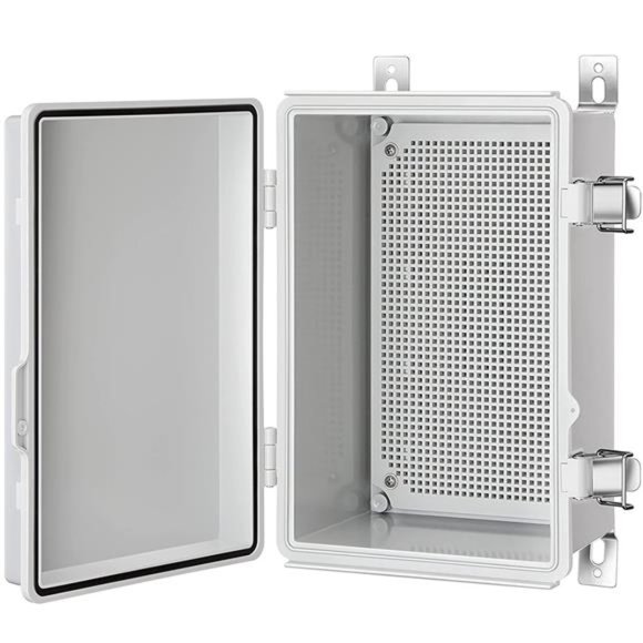 Junction Box, IP67 Waterproof Plastic Enclosure  (11.4"×7.5"×5.5") - Picture 1 of 6